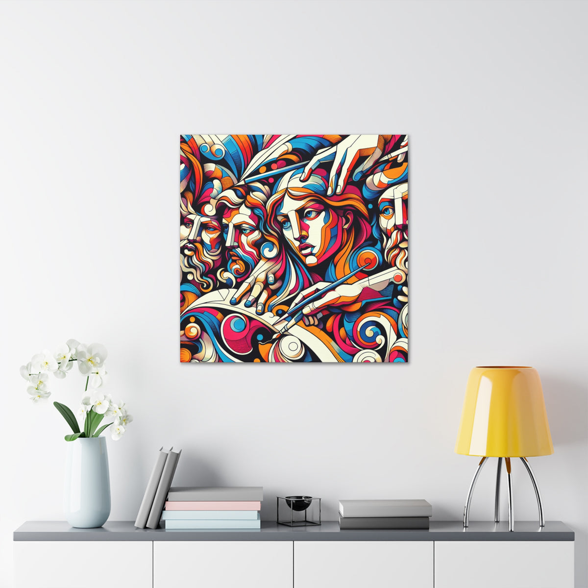 Abstract Protectors - Canvas