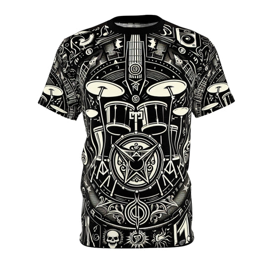 "Riffs of Rebellion: The Ultimate Rock Legend Tee" - Tee