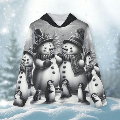 Snowscape Joy. -  Sports Hoddie